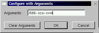 Configure Arguments