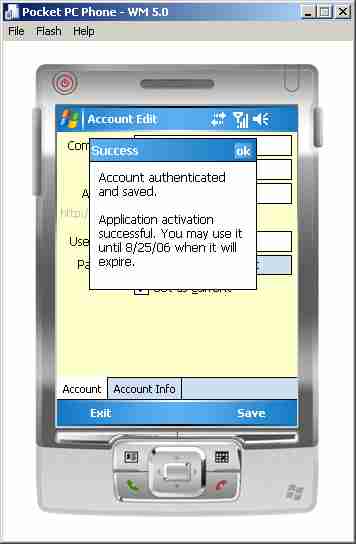 Successful Authorization