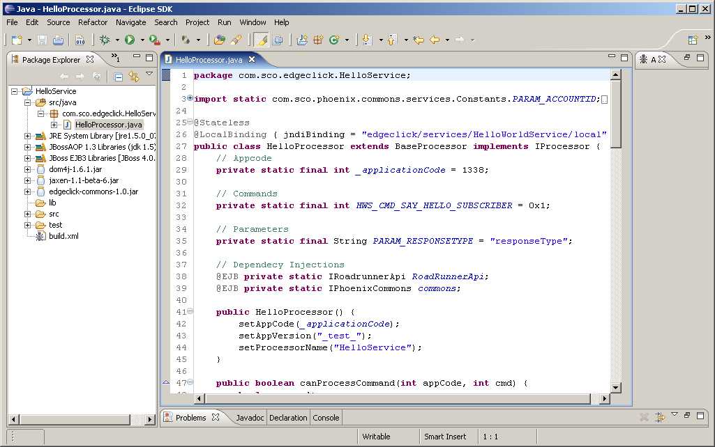 Eclipse File Editing